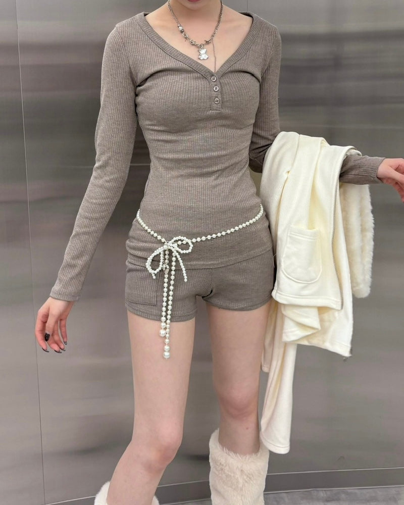 受注制【nmtc +】cargo mini shorts (3color)