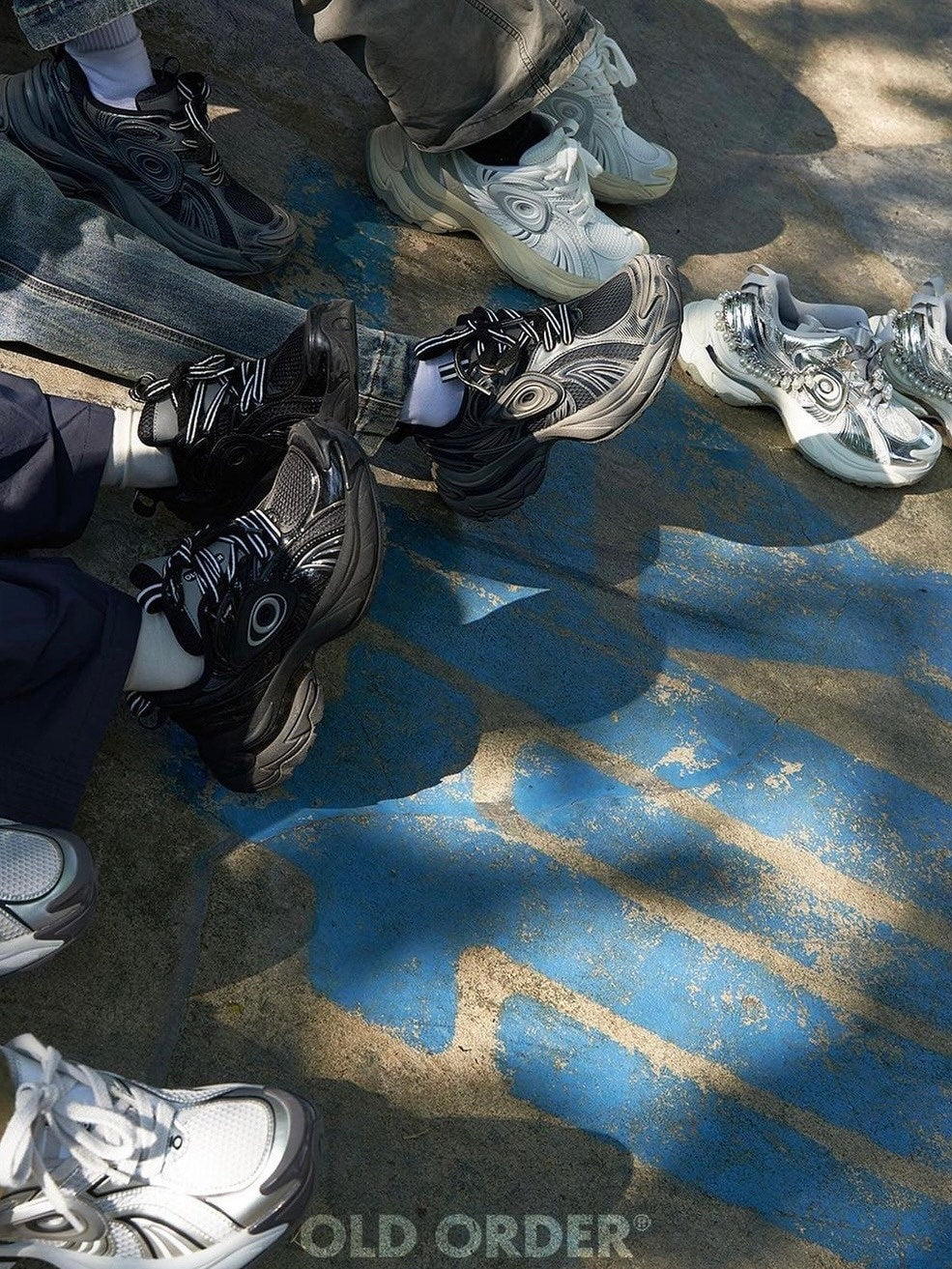 【OLD ORDER】OLD ORDER TURBO GT CHARCOAL / 【オールドオーダー】ターボGTボリュームスニーカー