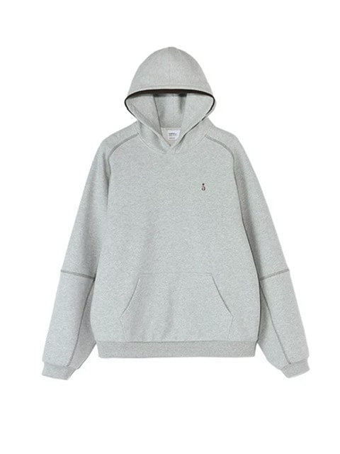 【ARCH by ROARINGWILD】Patchwork Fleece Hooded Sweatshirt