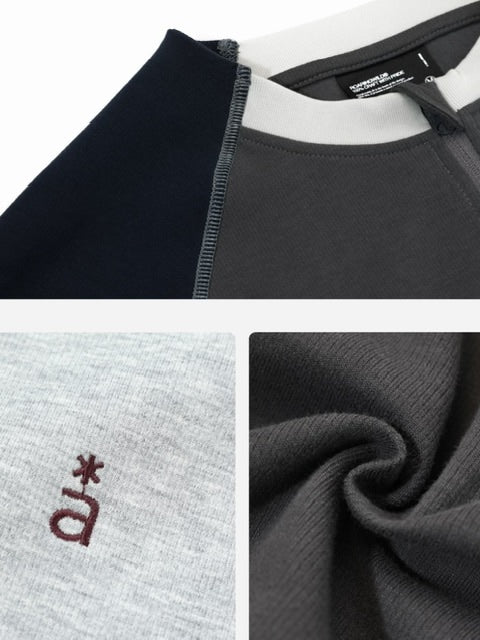 ARCH by ROARINGWILD】Half-Zip Warm Training Wear Long Sleeve T