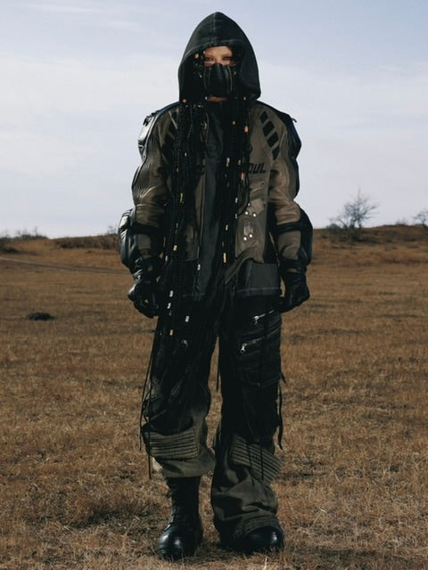 【PERSONSOUL】Sheepskin Racing Jacket