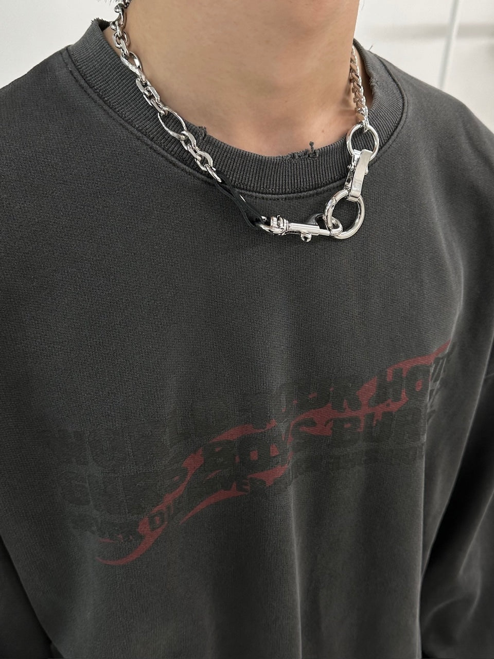 大阪店WEB限定【Chikashitsu +】original necklace 2 (2color)
