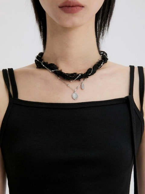 【FLAREUP】Braided Handmade Necklace / 【フレアアップ】ブレイデッドハンドメイドネックレス