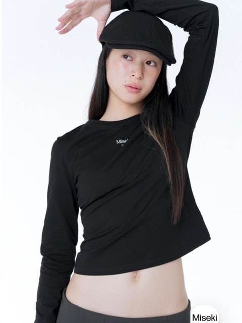 【Miseki seoul】Mini logo long sleeves