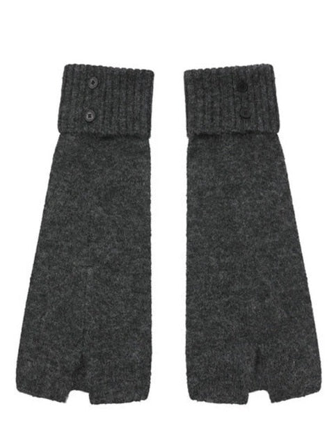 【Miseki seoul】Button knit leg warmer