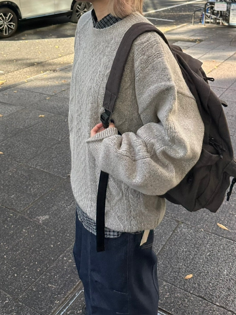 【youll】loose cable knit (2color)