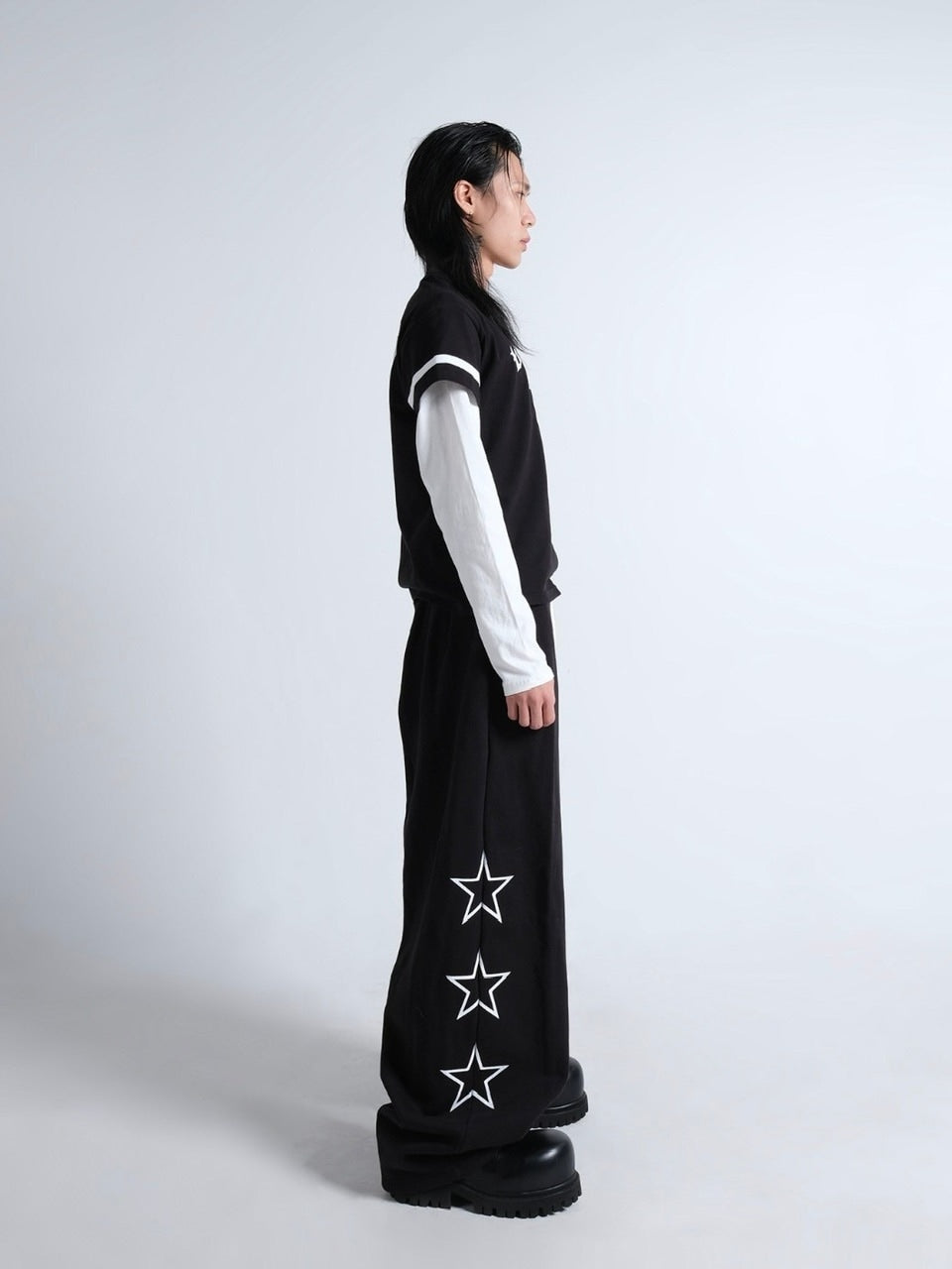 【IFEELLUCKY】Lucky army big sweat pants / 【アイフィールラッキー】ラッキーアーミービックスウェットパンツ