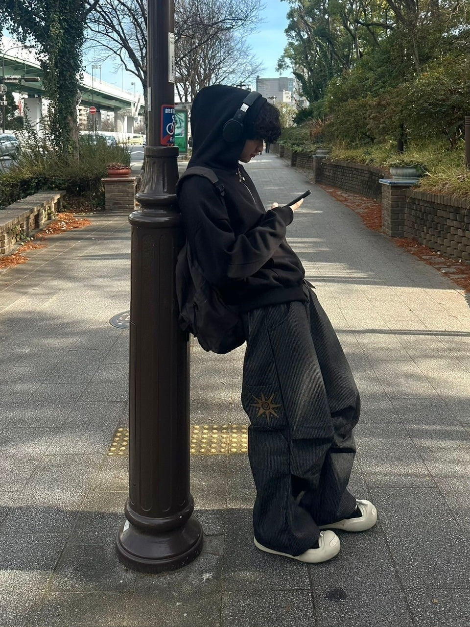 受注制【youll】stripe carpenter pants (2color)