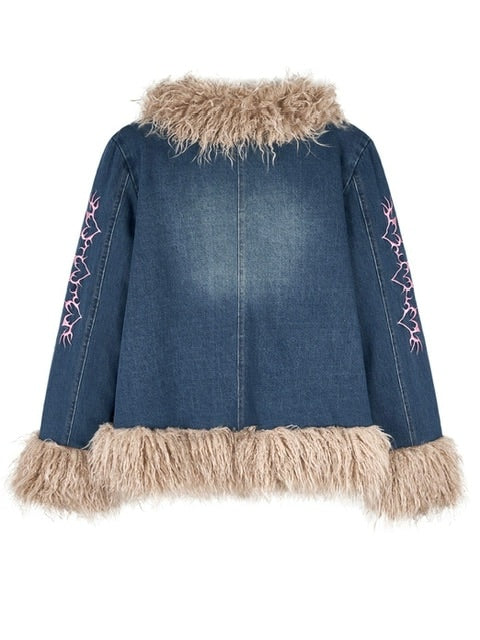 【YOUTHBATH】Fluffy washed jacket