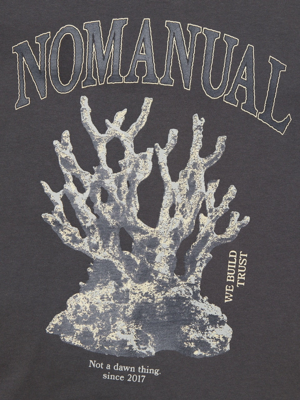 【NOMANUAL】METAL CORAL REEF T-SHIRT