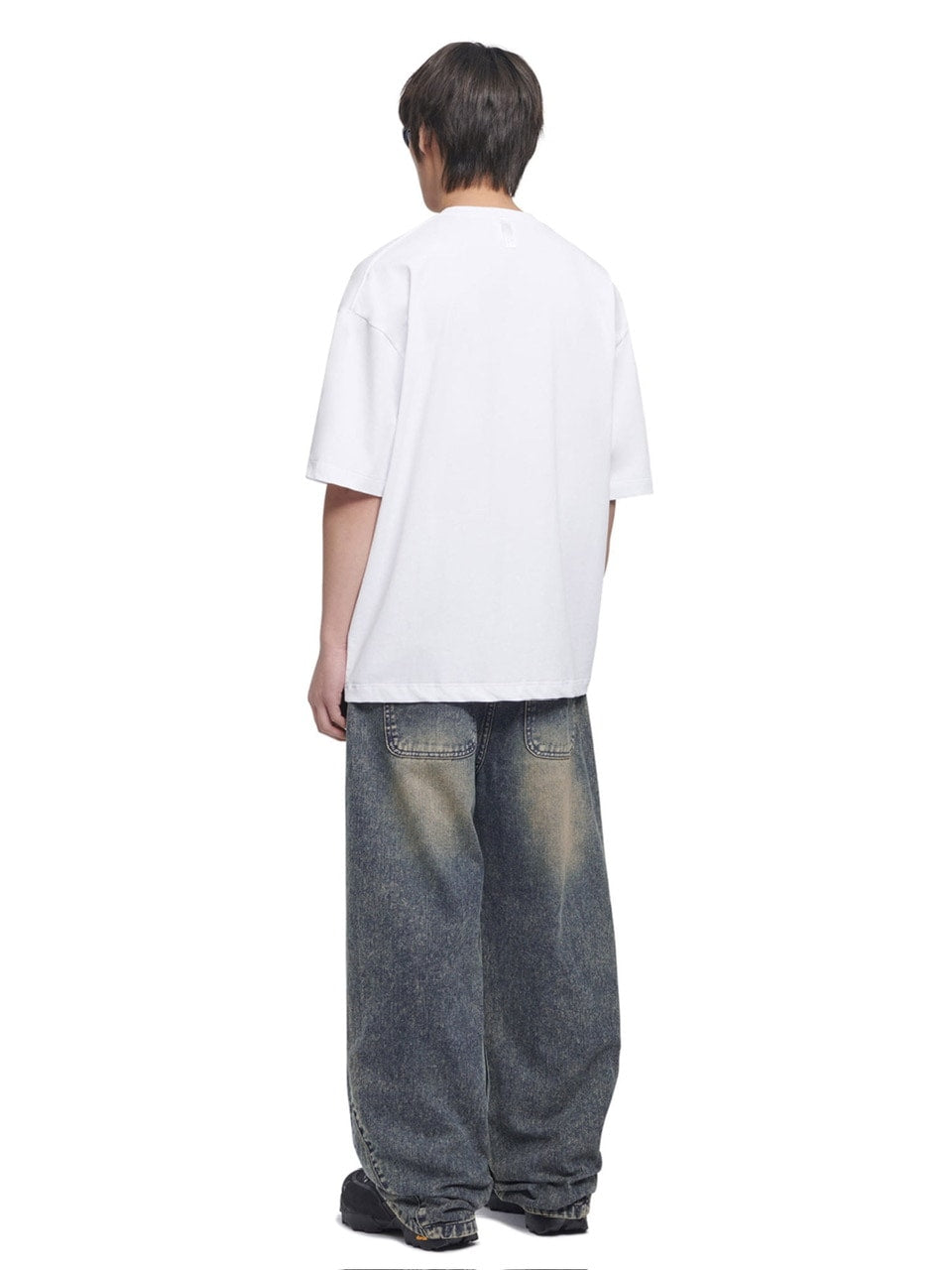 【NOMANUAL】B.C.L DENIM PANTS / 【ノーマニュアル】ワイドデニムパンツ