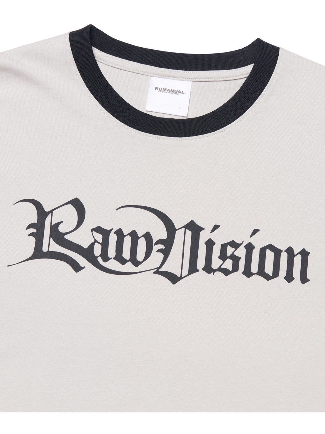 【NOMANUAL】RAW VISION RINGER T-SHIRT