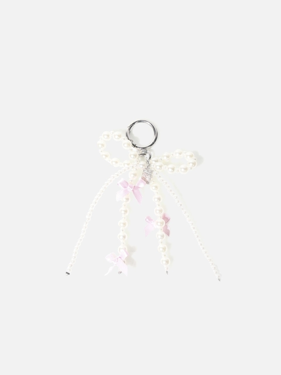【GATELESS】PEARL RIBBON KEYRING