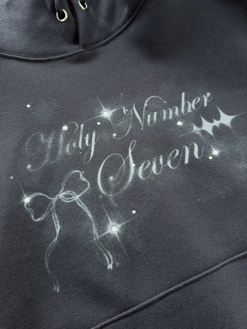 【HOLY NUMBER 7】LOVELY RIBBON DANCER CUBIC HOODIE
