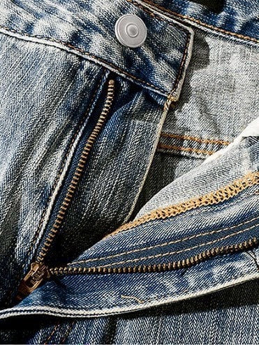 【Cord】Washed Under Cut Denim Pants
