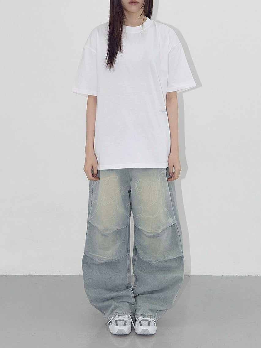 【FANCY CLUB】REBIRTH OF HEAVEN TEE / 【ファンシークラブ】ロゴ半袖Tシャツ