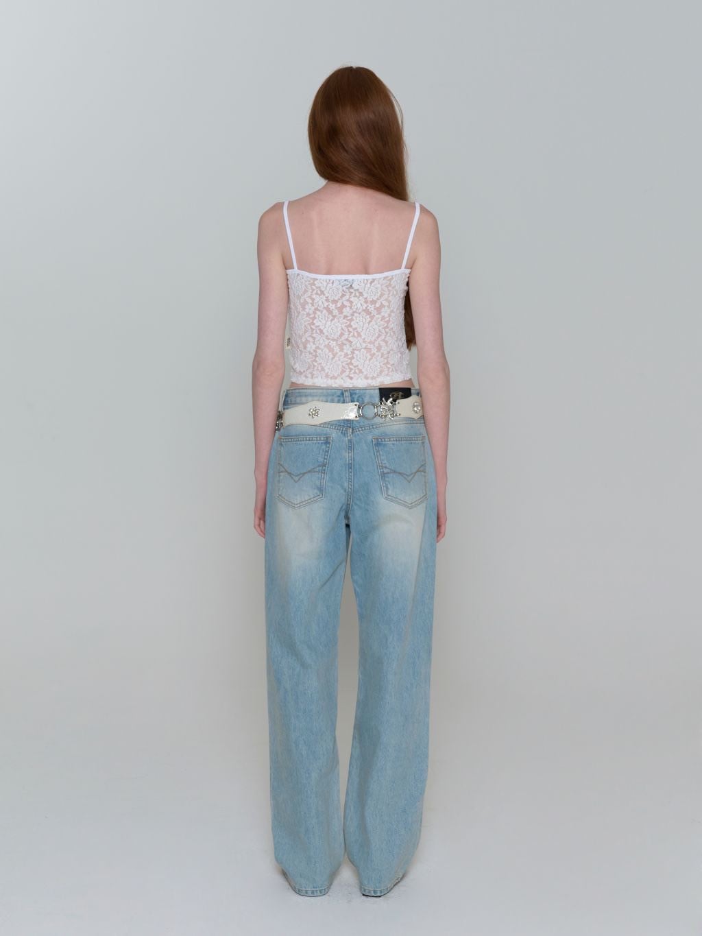 【ROCK CAKE】Lace Sleeveless