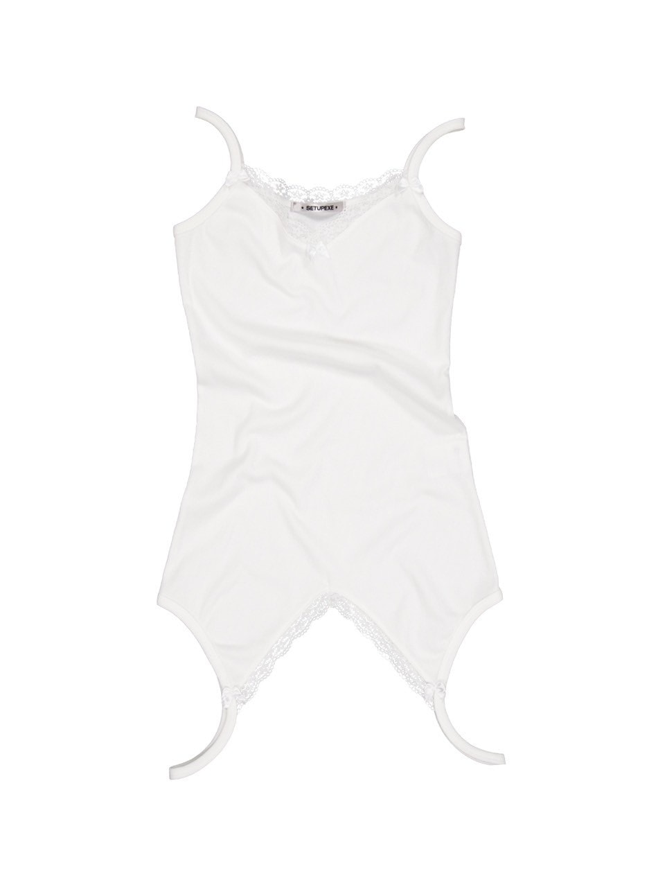 【SETUP‐EXE】LACE UP DOWN SLEEVELESS