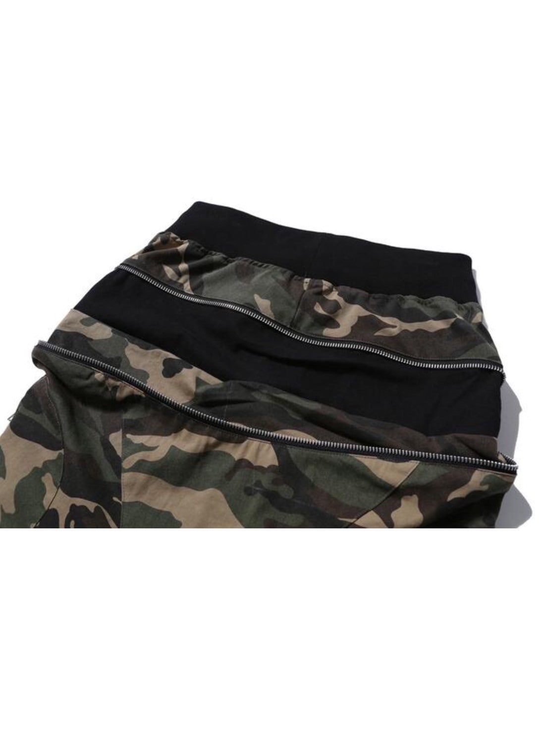 【roaringrad】ZIPPER SAGGING PANTS CAMOUFLAGE