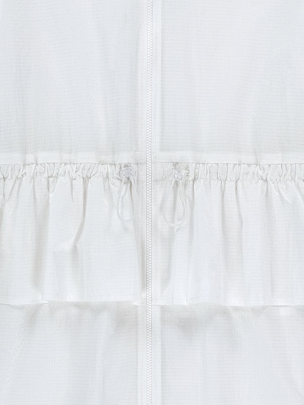【TUOMIO】FRILL LAYERED HOOD JACKET