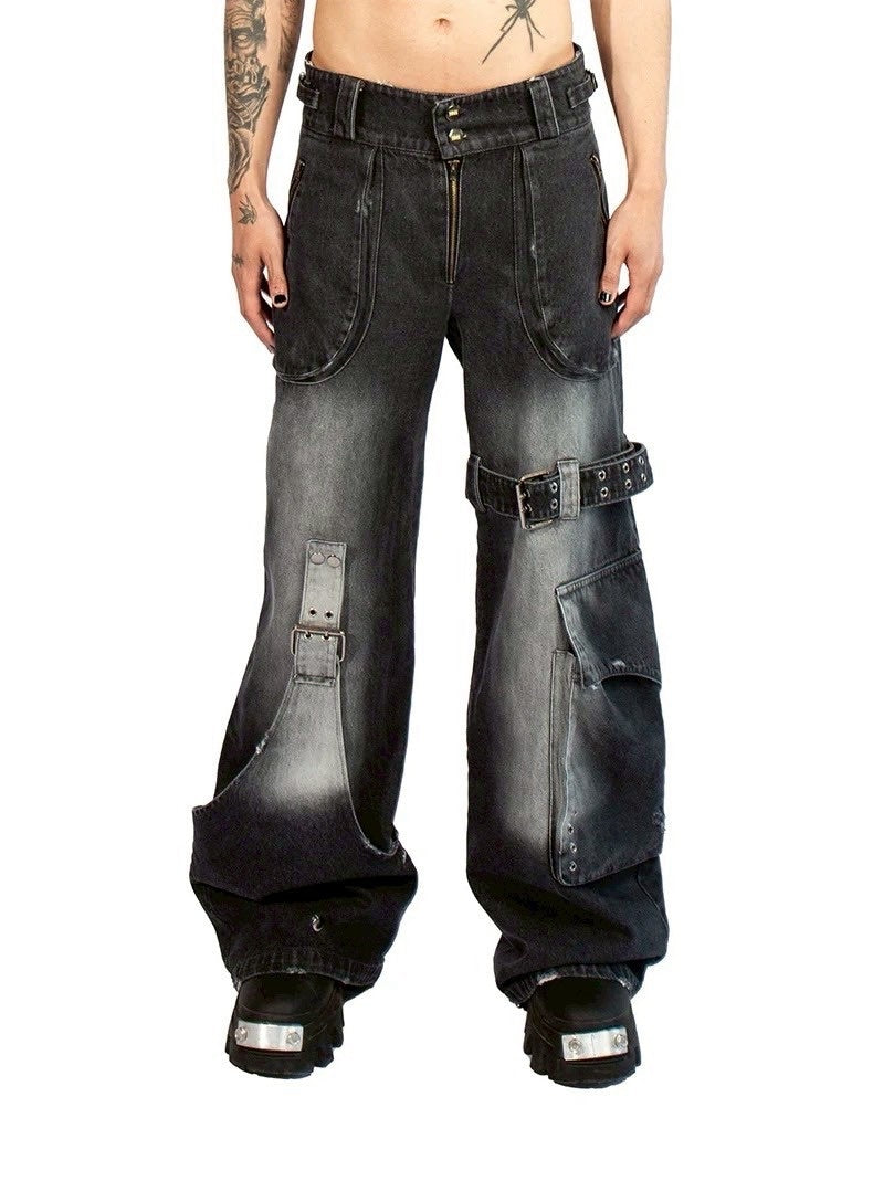 【BLIND MIND STUDIOS】Heavyweight 2IN1 Jeans