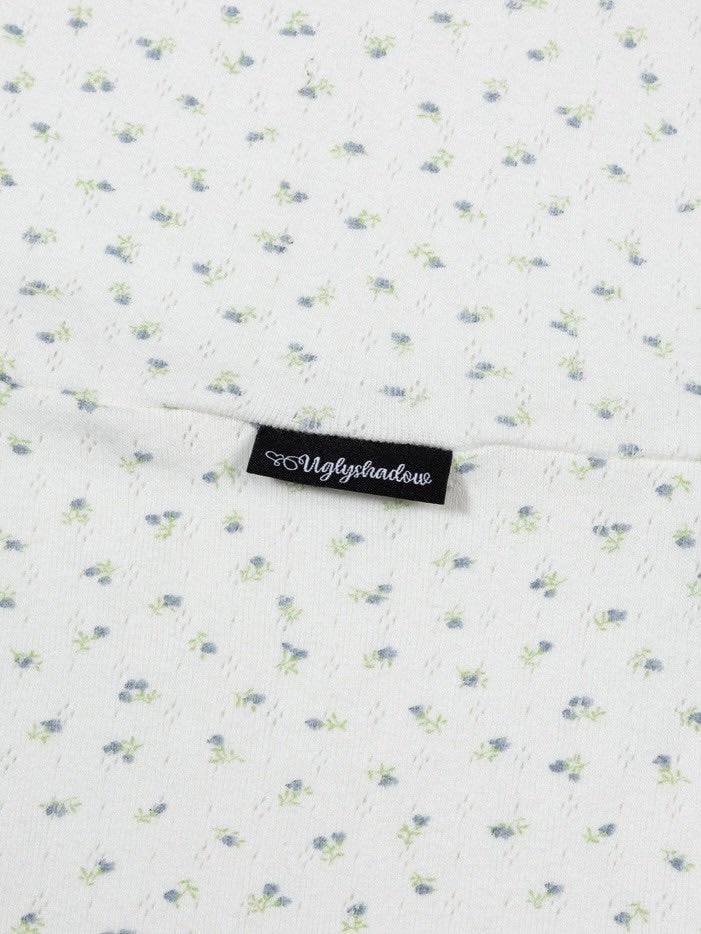 【Uglyshadow】FLOWER LACE SLEEVELESS