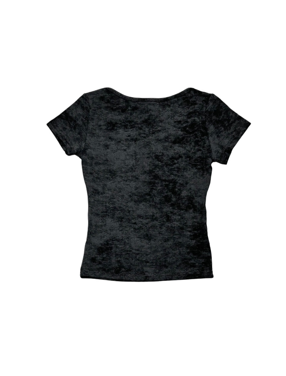 受注制【Never mind the XU】marble washed tee (3color) / 【ネバーマインド ザ エックスユー】マーブルウォッシュドヘンリーネックプリント半袖Tシャツ