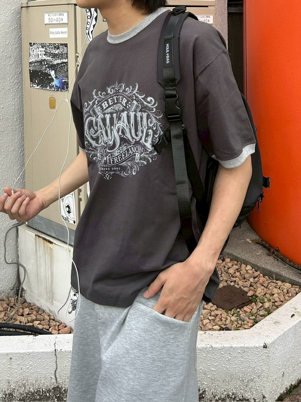 受注制【youll】essential linger tee (3color)