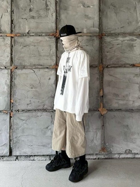 【roaringrad】CROSS OVER T-SHIRT