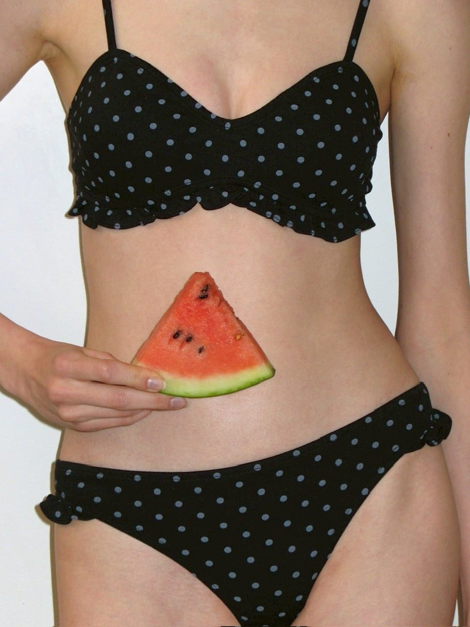 【CRANK】DOT FRILL BIKINI SET