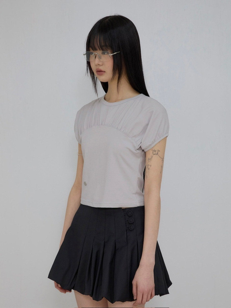 【FLAREUP】Kaya Shirred T-Shirt