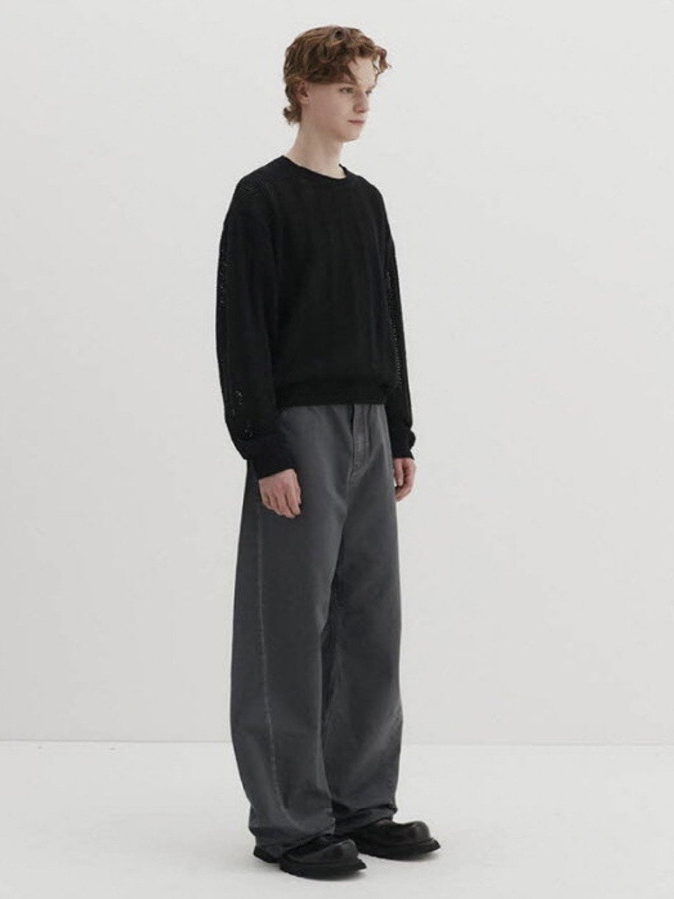 【DNSR】Curved Chino Pants