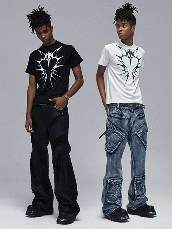 【DND4DES】RAVEN RAGLAN SLEEVE FITTED T