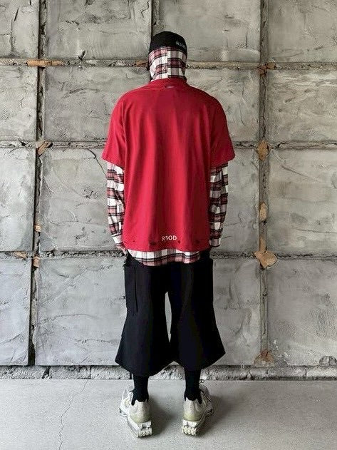 【roaringrad】DAMAGE LETTERING T-SHIRTS / 【ロアリングラド】ダメージロゴ半袖Tシャツ