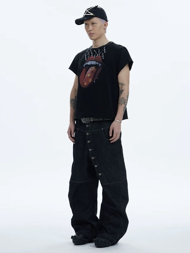 【DND4DES】ROCK TONGUE T-SHIRT