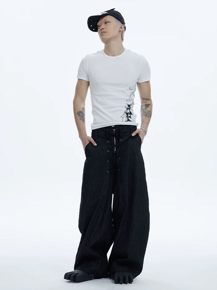 【DND4DES】HONEYSUCKLE CROSS T-SHIRT