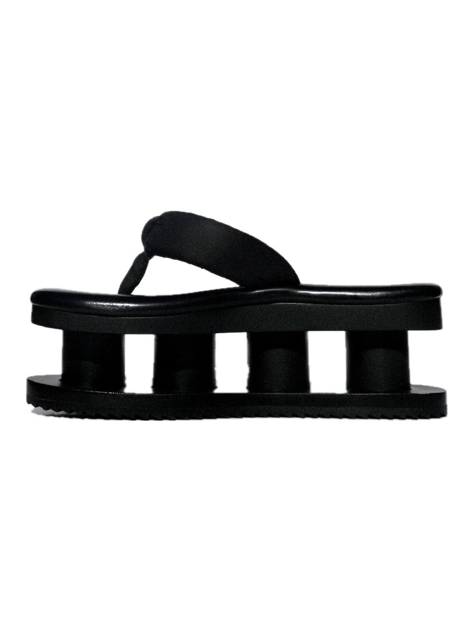 【ESQAPE】WOODEN PLATFORM SANDAL / 【エスケープ】厚底プラットフォームサンダル