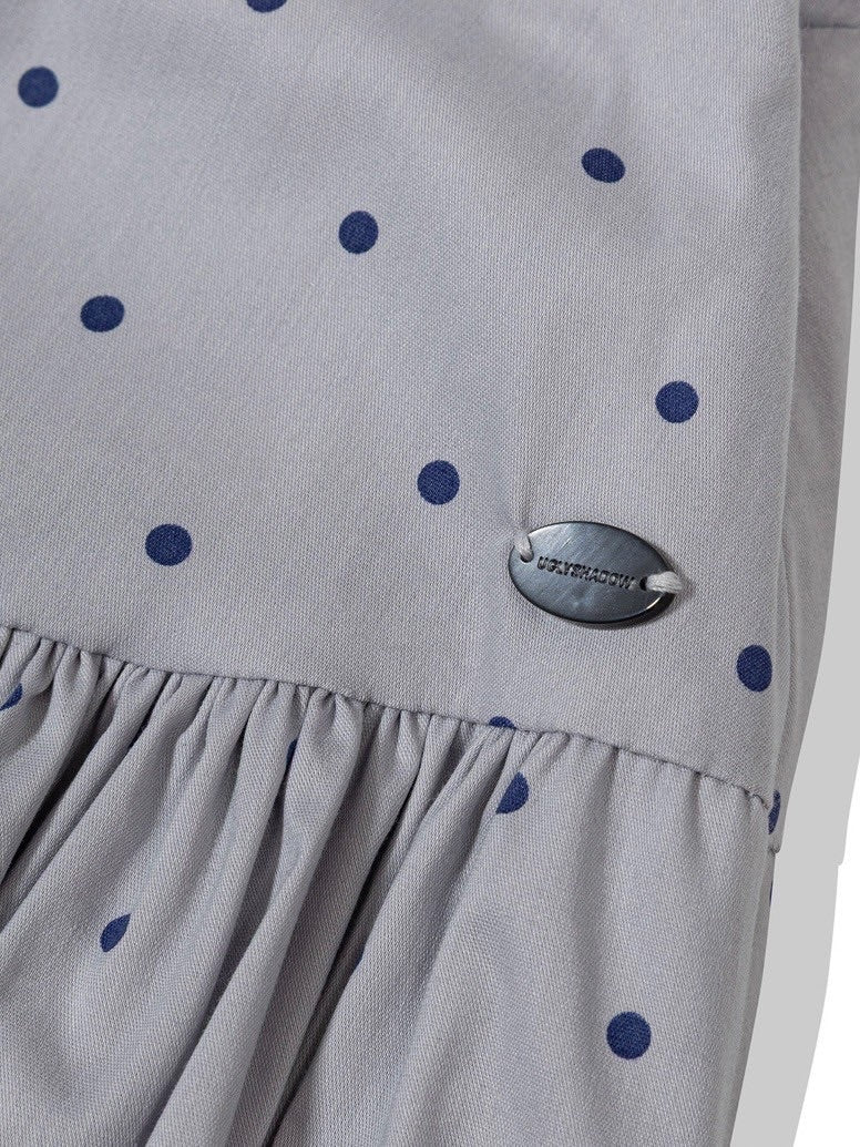 【Uglyshadow】DOTTED PUMPKIN SKIRT PANTS / 【アグリーシャドウ】ドットパンプキンミニスカートパンツ