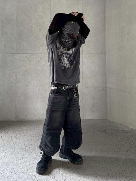 【roaringrad】CRUSADER WASHED OVER T-SHIRT / 【ロアリングラド】クルセイダーウォッシュドオーバー半袖Tシャツ