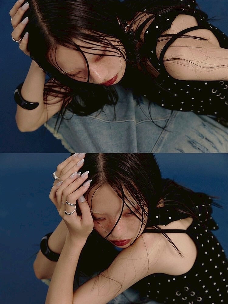 【NOT KNOWING】Eyelet Lace Up CAMI Hoodie / 【ノットノーイング】アイレットレースアップキャミパーカー