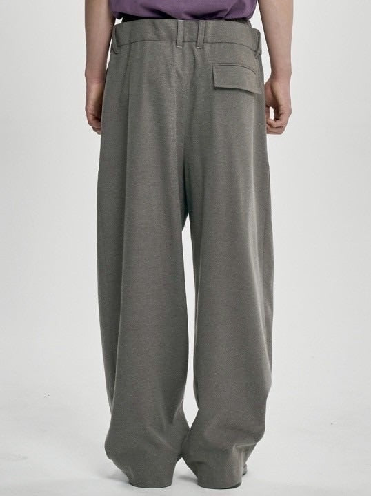 【AJOBYAJO】Double Layered Pants / 【アジョバイアジョ】ダブルレイヤードスラックスパンツ