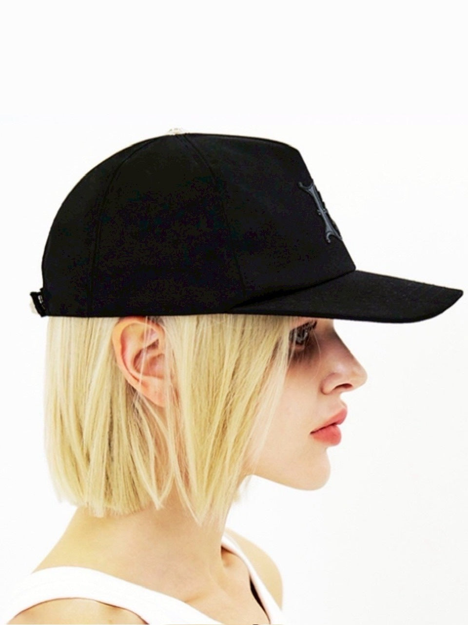 【E RIN AI E】NOUVEAU E DENIM DAD CAP