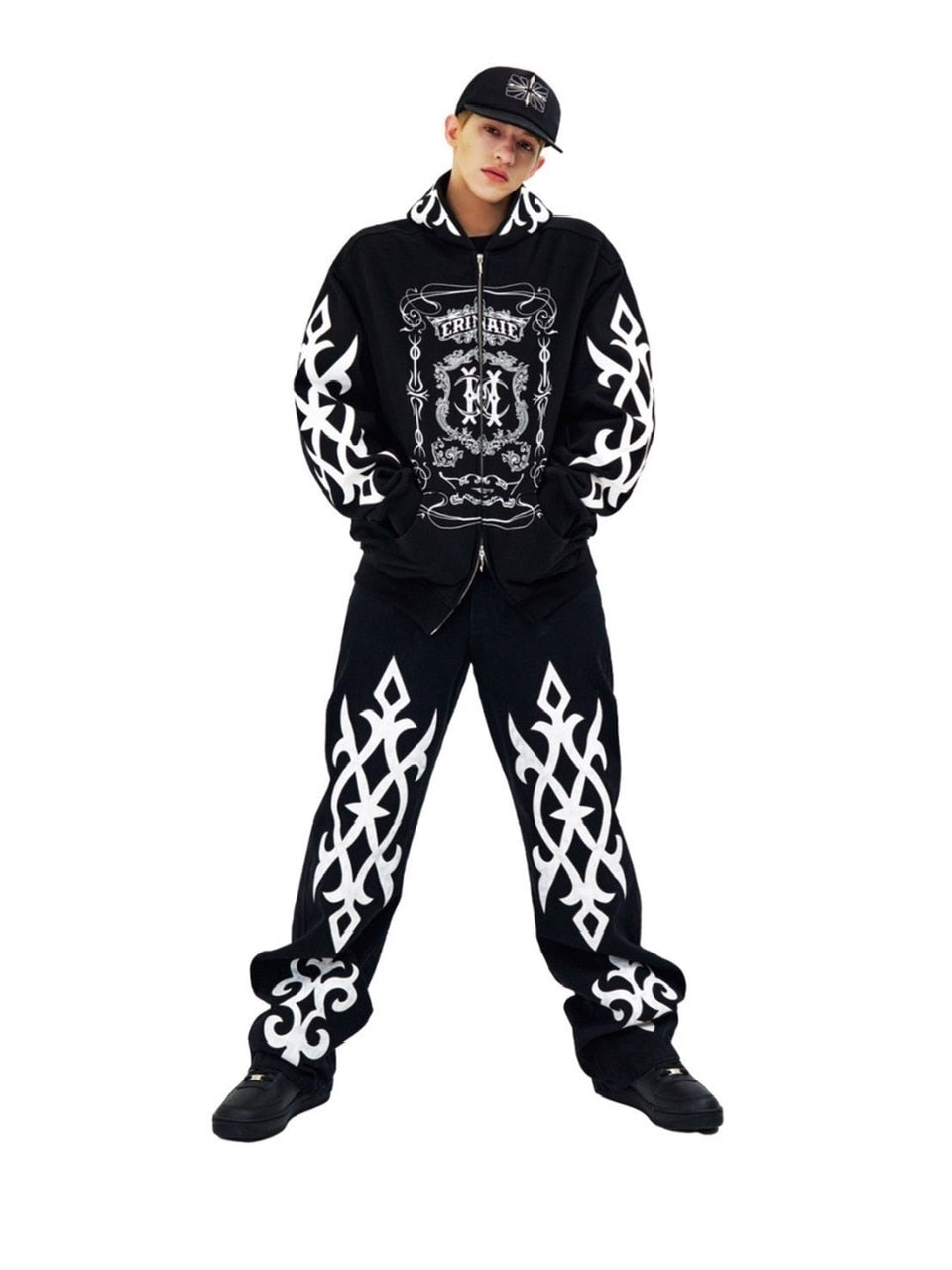 【E RIN AI E】TRIBAL PARTY HOODIE