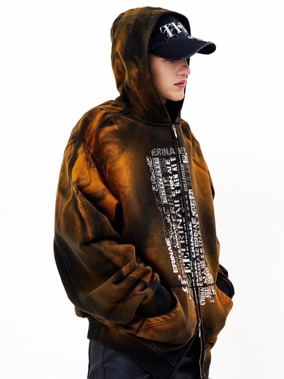 【E RIN AI E】MULTIVERSE LOGO RADIANT HOODIE