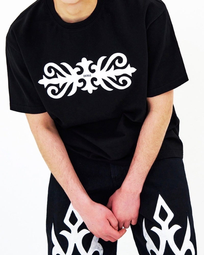 【E RIN AI E】TRIBAL SHORT SLEEVE TEE