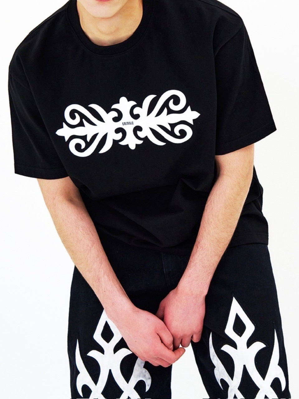 【E RIN AI E】TRIBAL SHORT SLEEVE TEE
