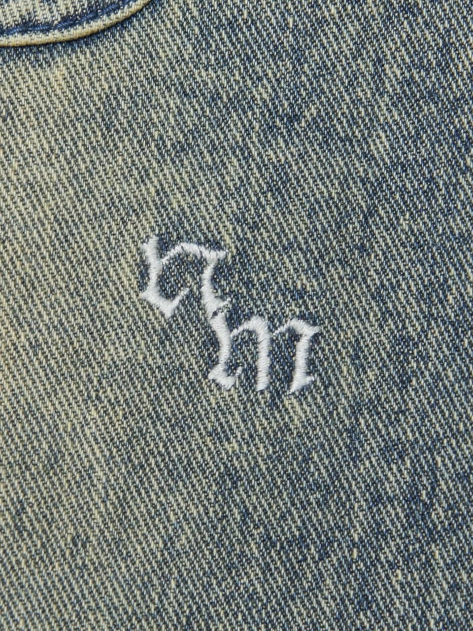 【NOMANUAL】WAVE CURVED DENIM PANTS