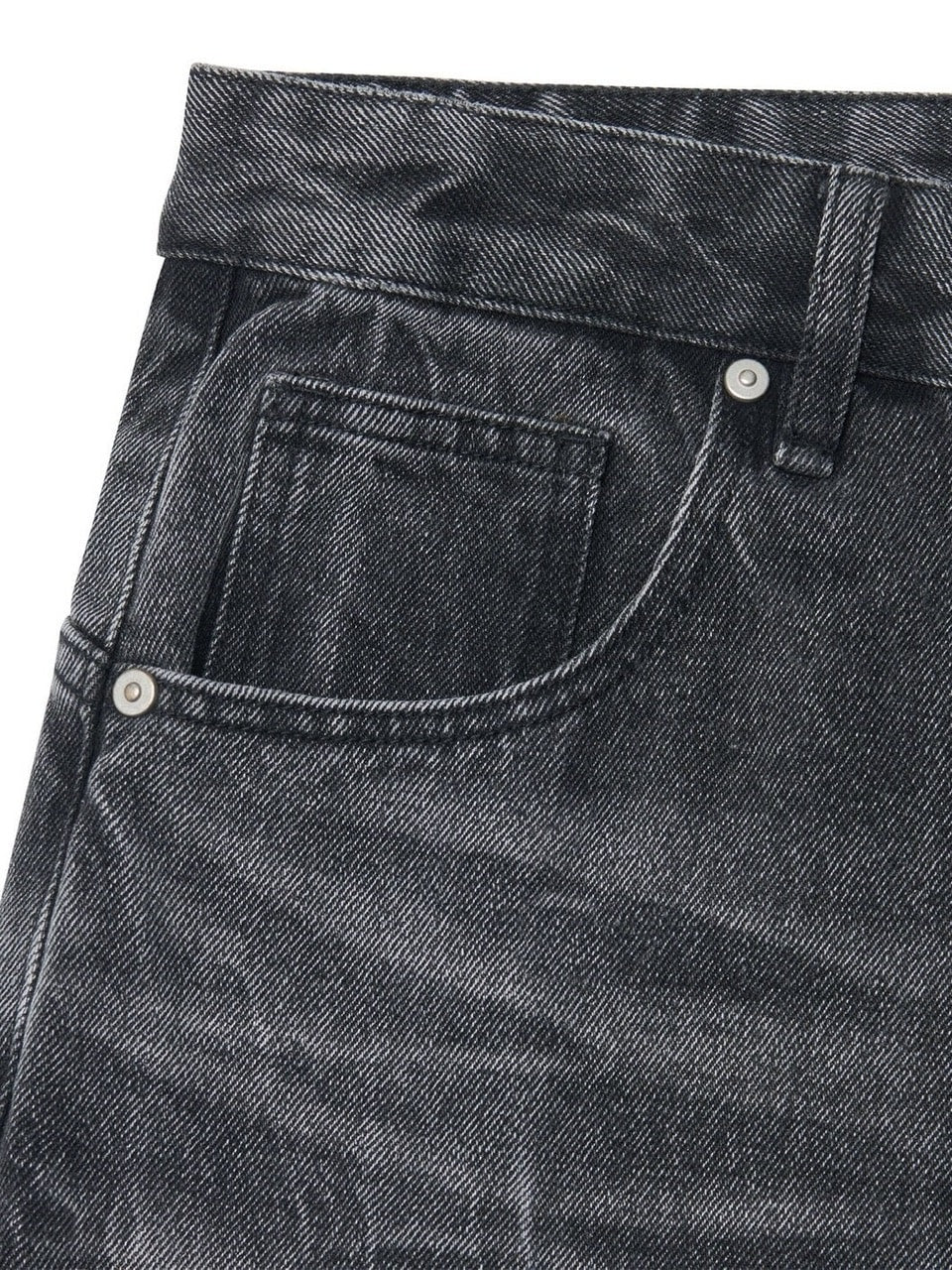 【NOMANUAL】 WASHED JUMBO DENIM PANTS