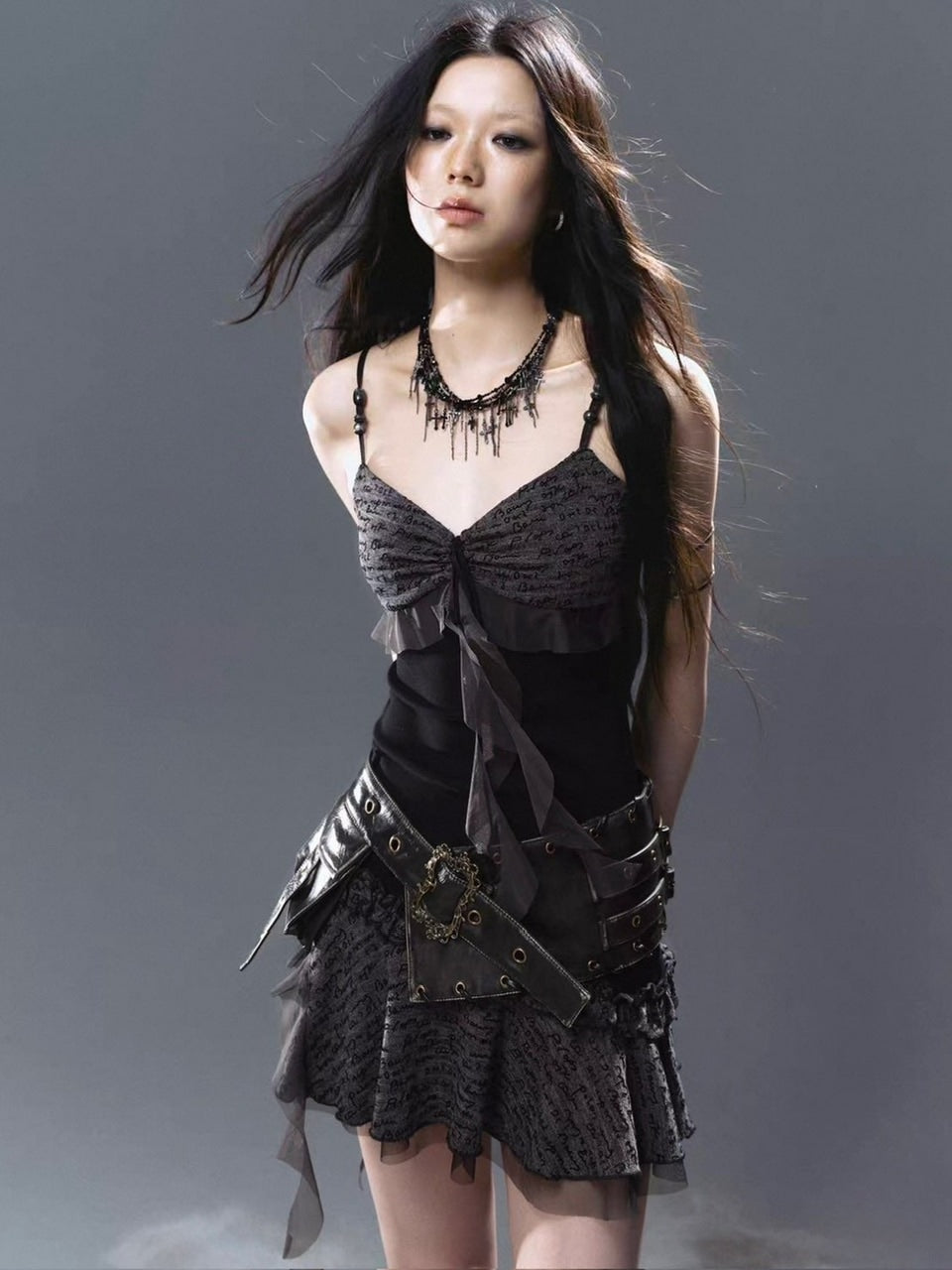 【Cest Nous】Leather Corset Belt / 【セヌー】コルセットベルト