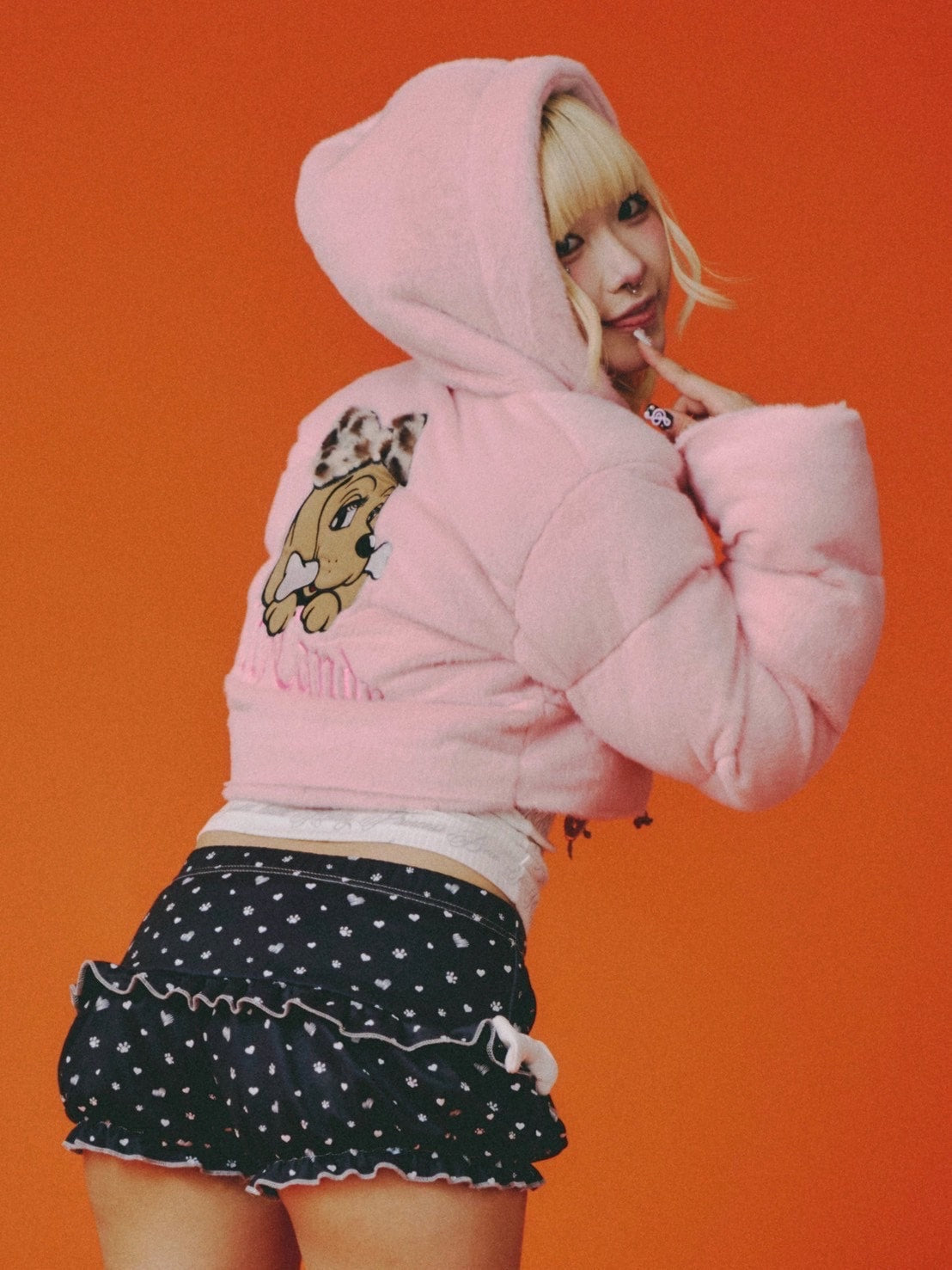 【GALFY】ギャルもこふわブルゾン